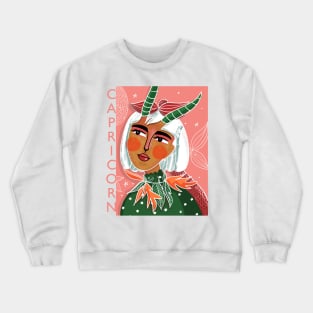 CAPRICORN GIRL Crewneck Sweatshirt